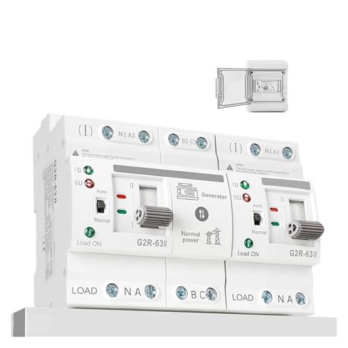 Smart ATS G2R 4P con conmutación ininterrumpida y protección de voltaje 3