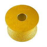 Trockene vakuumgelötete Schleifscheibe, 74 mm Durchmesser, mit Bullnose Edge Schleifmittel für Marmor, Granit, Quarz und Kunststeinarbeiten (40 mm)