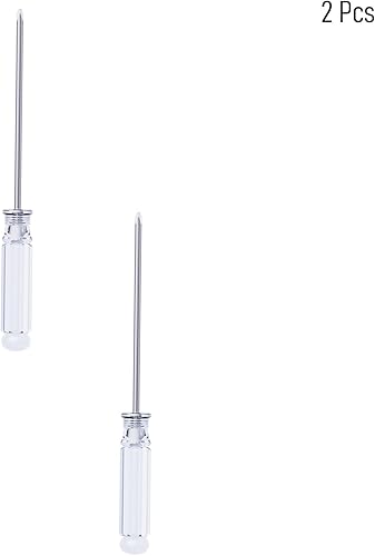 Miniatura 8 de FOCMKEAS 2 mini destornilladores Phillips, cabeza cruzada de 0.098 in con mango antideslizante negro para electrodomésticos pequeños, 3.62 pulgadas