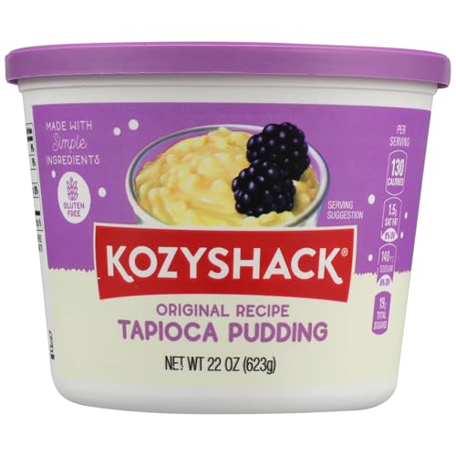 Kozy Shack Original Recipe Tapioca Pudding, 22 oz Tub