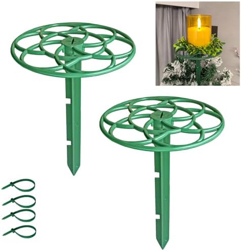 Amazon.com: 2 PSC Christmas Tree Topper Holder, Planar Holiday ...