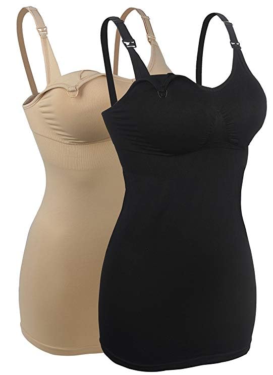 Débardeur de maternité sans couture iLoveSIA pour femme - Multicolore - XXL