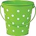 Teacher Created Resources Lime Polka Dots Bucket