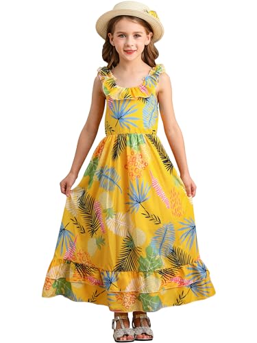 Robe longue fille en mousseline fleurie BONNY BILLY