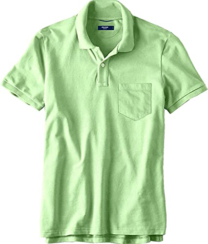 Image of Celsius Men's Half Sleeve Classic Solid Pique Polo with Pocket