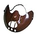Forum Unisex-Adult's Plastic Muzzle Hannibal The Cannibal Mask, Brown, Standard