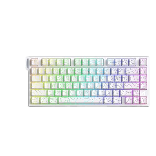 �Q�[�~���O�L�[�{�[�h ���C 75% �L�� 8000Hz ���s�b�h�g���K�[ ProGamer �L�[�{�[�h 0.005mm RT ���x 0.08ms �x�� 5420 �ƌ݊�������(White Line)