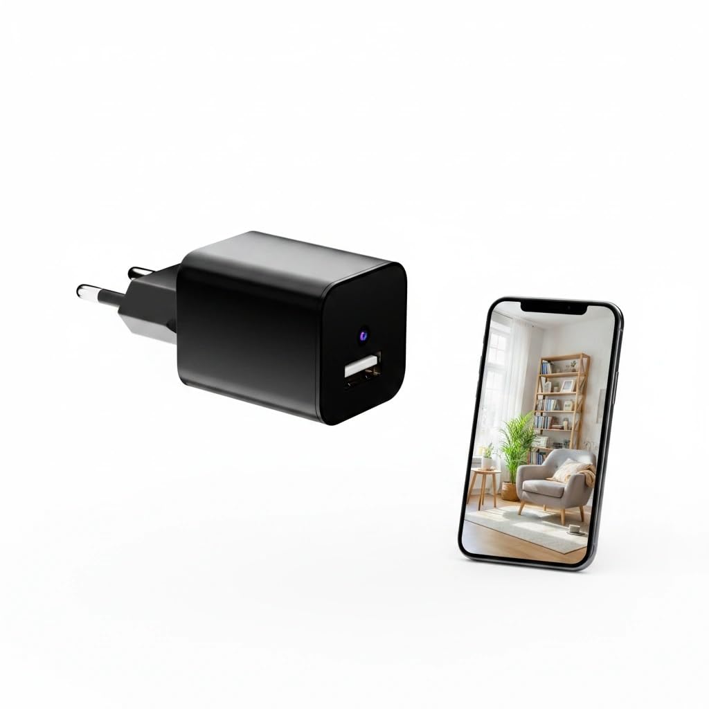 ULar Caméra de Prise Mini WiFi 1080p avec détection de Mouvement