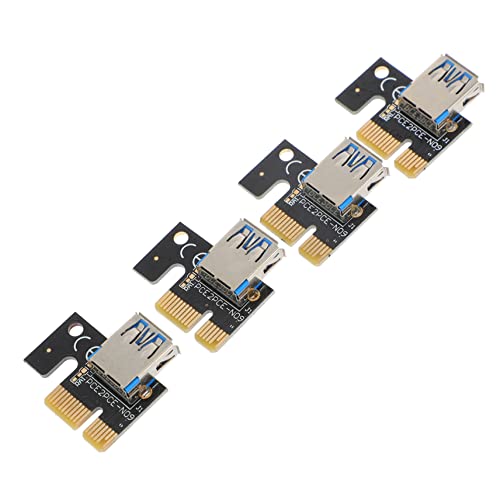 Angoily Pci USB Card Extender Riser Adapter Pcie 1x to 16x Converters Computer Parts