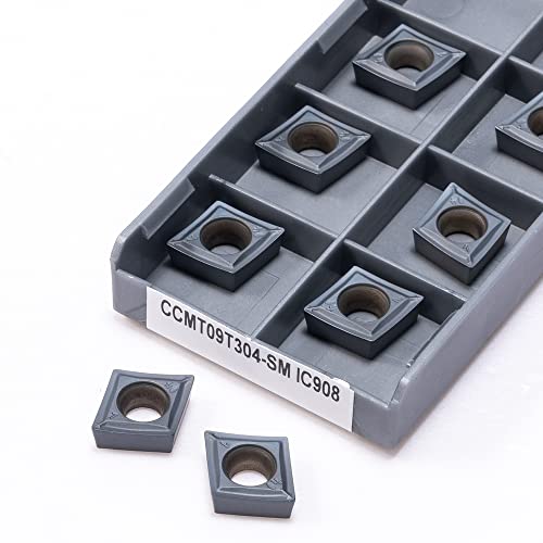 10 piezas CCMT09T304/09T308 herramienta de torneado interno miniatura 4
