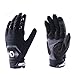 Produktbild Qianliuk Herren Motorradhandschuhe Vollfinger Leder Moto Motorradhandschuh Motocross Schutzhandschuhe XL