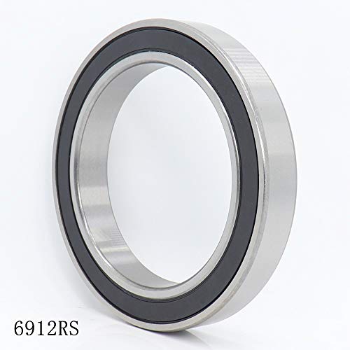 Roulement de précision 6912RS ABEC-1 en acier chromé robuste pour transmission