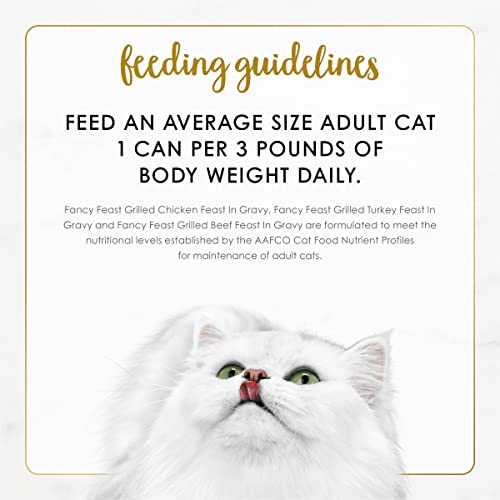 Purina Fancy Feast Poultry & Beef Wet Cat Food Variety Pack, 3 oz, 24-Pack - image 8