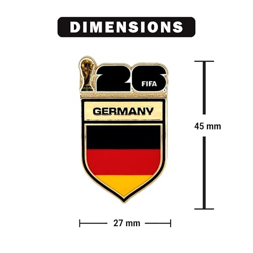 Image of FIFA World Cup Tournament Logo Magnet - Officially Licensed FIFA World Cup Magnet - Vibrant Host City Design - Durable Strong Hold - Perfect for Fridges, Lockers & Collectors