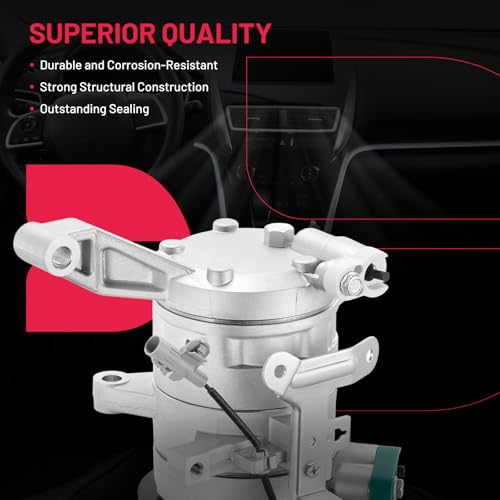 BDFHYK Air Conditioning A/C Compressor with Clutch Compatible with Subaru Forester 2014-2018 2.0L 2.5L, Impreza 2012-2016, Crosstrek 2016-2017, XV Crosstrek 2013-2015 2.0L, Replacement 58492