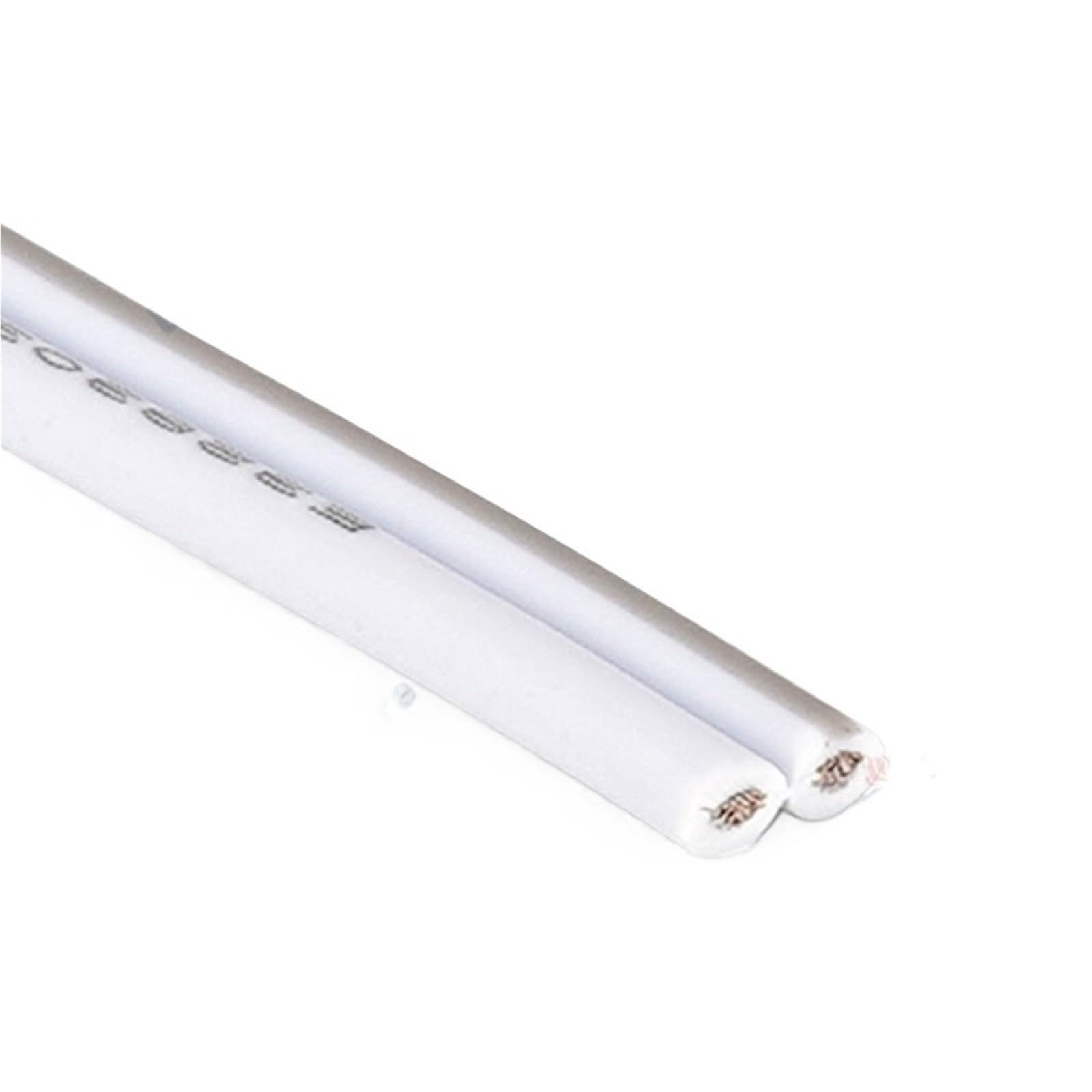 Cable de extensión de luz 18AWG 2468, alambre de cobre estañado aislado con PVC, cables de Audio for altavoz eléctrico de 2 pines Conectores(100 Meters)