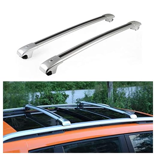 Barra De Techo De Aluminio para Jeep Renegade 2015-2020, Portaequipajes Para Portaequipajes Con Cerradura Para La Barra De Rieles Superiores Del Coche Accesorios De Estilo Antirrobo