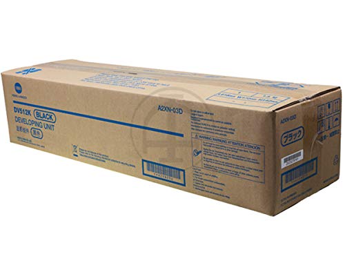 Revelador original negro DV-512 K para fotocopiadora Bizhub 224 e de 600000 páginas