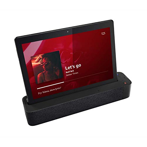 Image of Lenovo Smart Tab M10 10.1 inch Android Tablet, Alexa-Enabled Smart Device with Smart Dock Featuring 2 Dolby Atmos Speakers - 16GB Storage with Alexa Enabled Charging Dock Included