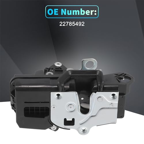 Image of X AUTOHAUX Replacement Front Left Side Power Door Lock Actuator Motor for Saturn Vue 08-10 for Chevrolet Captiva Sport 12-15 Door Latch Actuator Assembly Replace No.22785492 Black