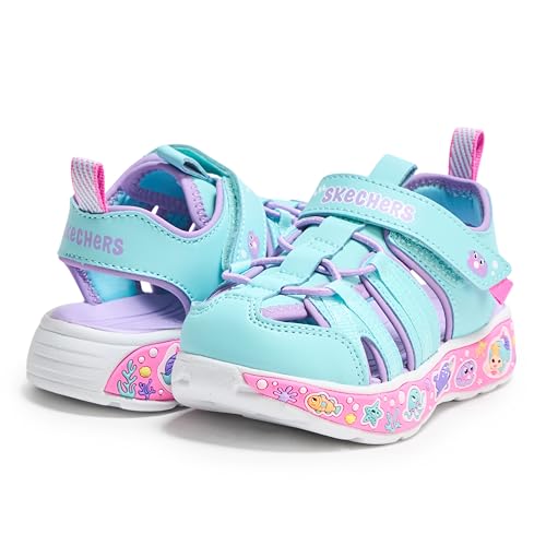 Skechers Girl's Play Scene Splash-Cute Crew Sandal3