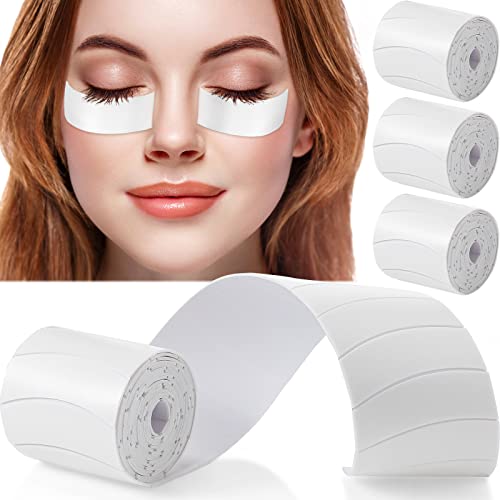 440 Pieces Foam Eyelash Extension Pads Elastic Eyelash Tape Lash Extension Supplies Under Eye Foam Adhesive Patches No Latex Lash Tape for Eyelash Extensions