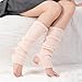 AWOCAN Women Ballet Leg warmers Knitted Stirrup Leg Warmers for women Winter Extra Soft long legwarmers for Yoga Dance