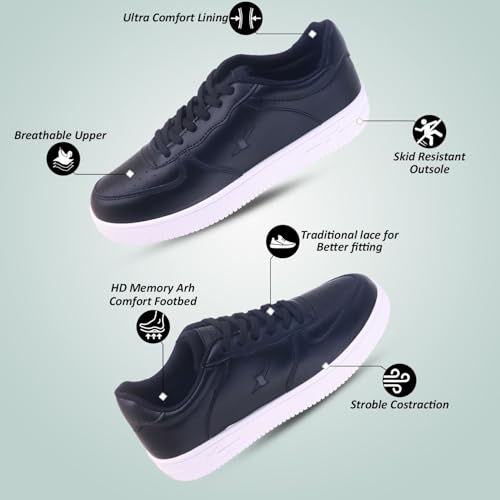Image of SPARX Sneakers for Men SM-1045 Lace-Up Casual Shoes with Lightweight Design, Cushioned Comfort & Durable Sole
