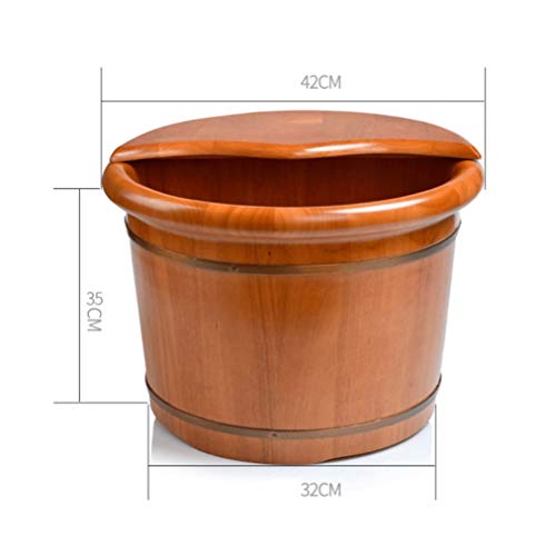 Spa de pies de madera para sauna y masaje miniatura 2
