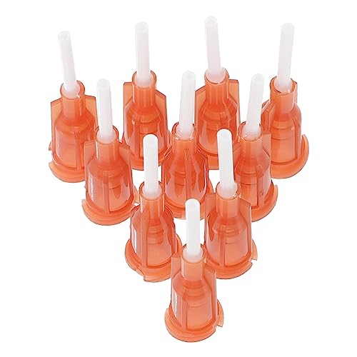 PRETYZOOM 50pcs Lightweight Dispenser Precision Glue Applicator Tips Soft Flexible Tube