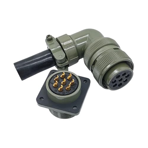 Conector circular MIL-C 5015 MS3102 con toma Socket 22-23S de 19 pines 5