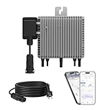 - DEYE Mikro-Wechselrichter 800 W SUN-M80G4-EU-Q0 inkl. 5m Anschlusskabel für Balkonkraftwerk, IP67 wetterfest, Plug&Play Installation, 2 MPPT, WiFi, Micro Inverter