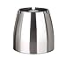 Ashtray ,Stainless Steel Unbreakable Modern Ashtray , Cigarette Ashtray for Indoor or Outdoor Use, Ash Holder for Smokers, Desktop Smoking Ash Tray for Home office Decoration, Silver,Large Size