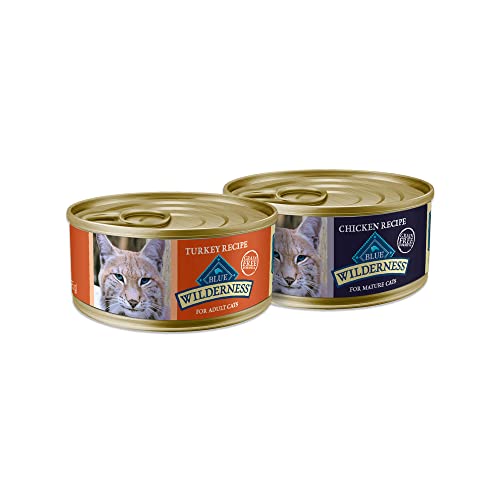 Blue Buffalo Wilderness High Protein Grain Free Senior Wet Cat