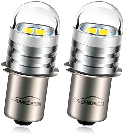 Maglite Led Ruiandsion P13.5S PR2 Lot De 2 Ampoules LED De Rechange Pour Lampe De Maglite Led Conversion A