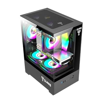 Gabinete Gamer Megalon Clanm ATX Design e Performance