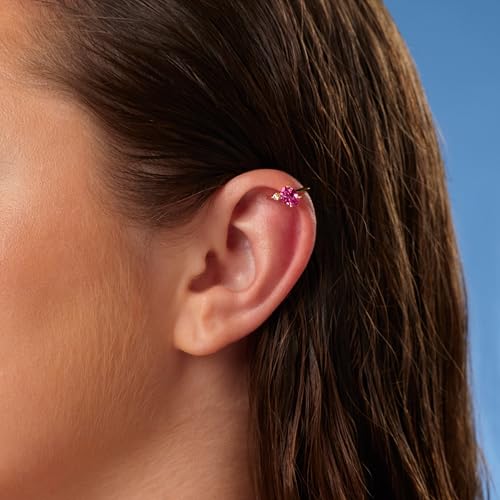 Boucles d'oreilles sans perçage légères : la solution anti-douleur en argent 925 et or 14K - 2
