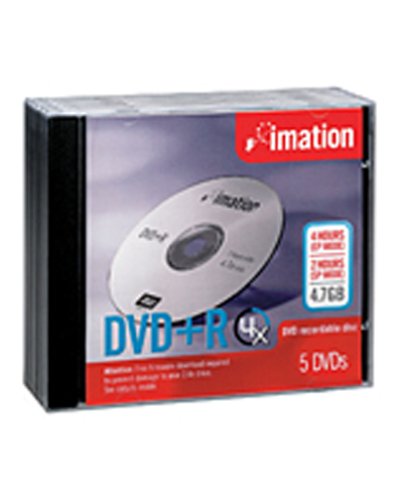Imation DVD+R 25 Pack Spindle (2.4x)