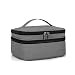 Luxja Nail Polish Carrying Case - Holds 30 Bottles (15ml - 0.5 fl.oz), Double-layer Organizer for Nail Polish and Manicure Set, Gray
