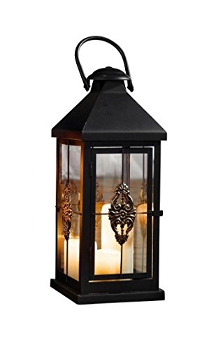 Medium 19 in. Metal European-style Hanging Candle Lantern Product