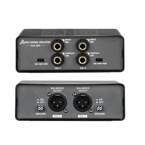 Isolateurs de boucle de terre et de canal anti-interférences pour système audio sans aucun bruit - 5