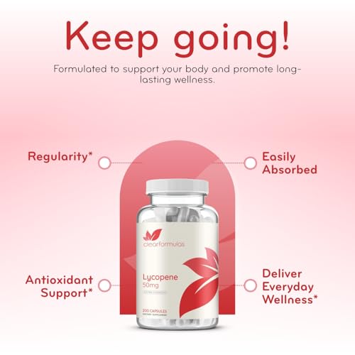 Clear Formulas Extra Strength Lycopene 50mg