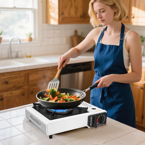 Camping stove compact et léger pour randonnée et survie en extérieur