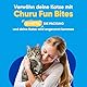 INABA Churu Fun Bites Keine Nebenerzeugnisse Cat Treats, Katzen Leckerlies aus Japan, Hochwertige Proteine mit 56% Huhn und 13% Thunfisch, Getreidefrei, Zuckerfrei, Kalorienarm 96 g (1er Pack)