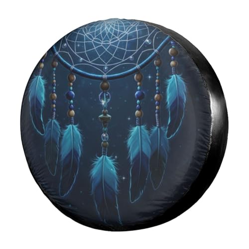 Image of Delerain Dreamcatcher Spare Tire Covers for Trailer SUV Truck and Many Vehicle, Wheel Covers Sun Protector Waterproof (16 Inch for Diameter 29 inch-31 inch)