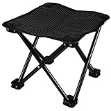 SKISUNO Silla Plegable para Pesca y Playa con Respaldo Reforzado Oxford Resistente y Estructura de Acero Inoxidable Ligera Incluye Bolsa de Transporte para Camping Barbacoa y Actividades