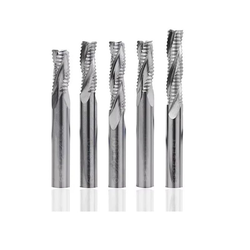 3-ostrzowy frez z węglików spiekanych do obróbki zgrubnej 4/12 mm do aluminium, 1 szt.(6x6x17x50l)