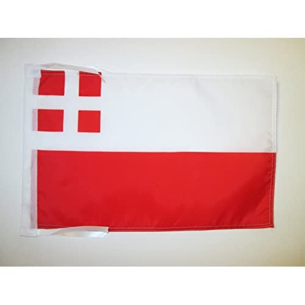 Iran Old Persia Flag 18'' x 12'' cords - Persian SMALL flags 30 x 45cm - Banner 18x12 in - AZ FLAG — view 989