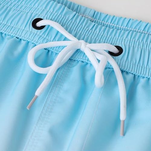 Mens Swim Trunks Quick Dry Beach Shorts Bathing Suit Swimwear Board Shorts with Pockets2