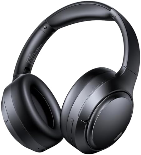 Wireless Bluetooth Over-Ear Headphones with Active Noise Cancelli...